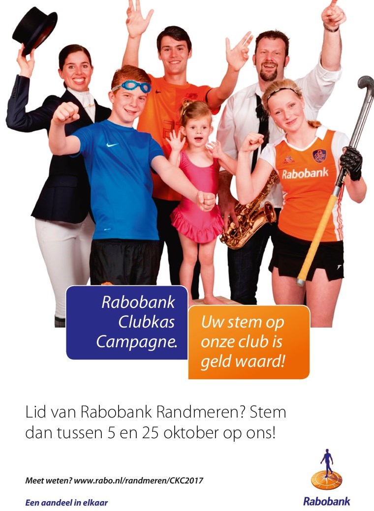 Poster Rabobank Clubkas Campagne 2017 Poster Rabobank Clubkas Campagne 2017