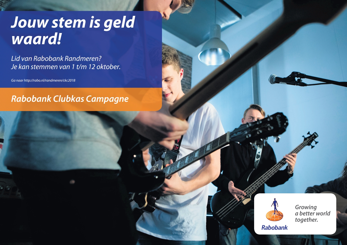 Poster Rabobank Clubkas Campagne 2017 Poster Rabobank Clubkas Campagne 2018